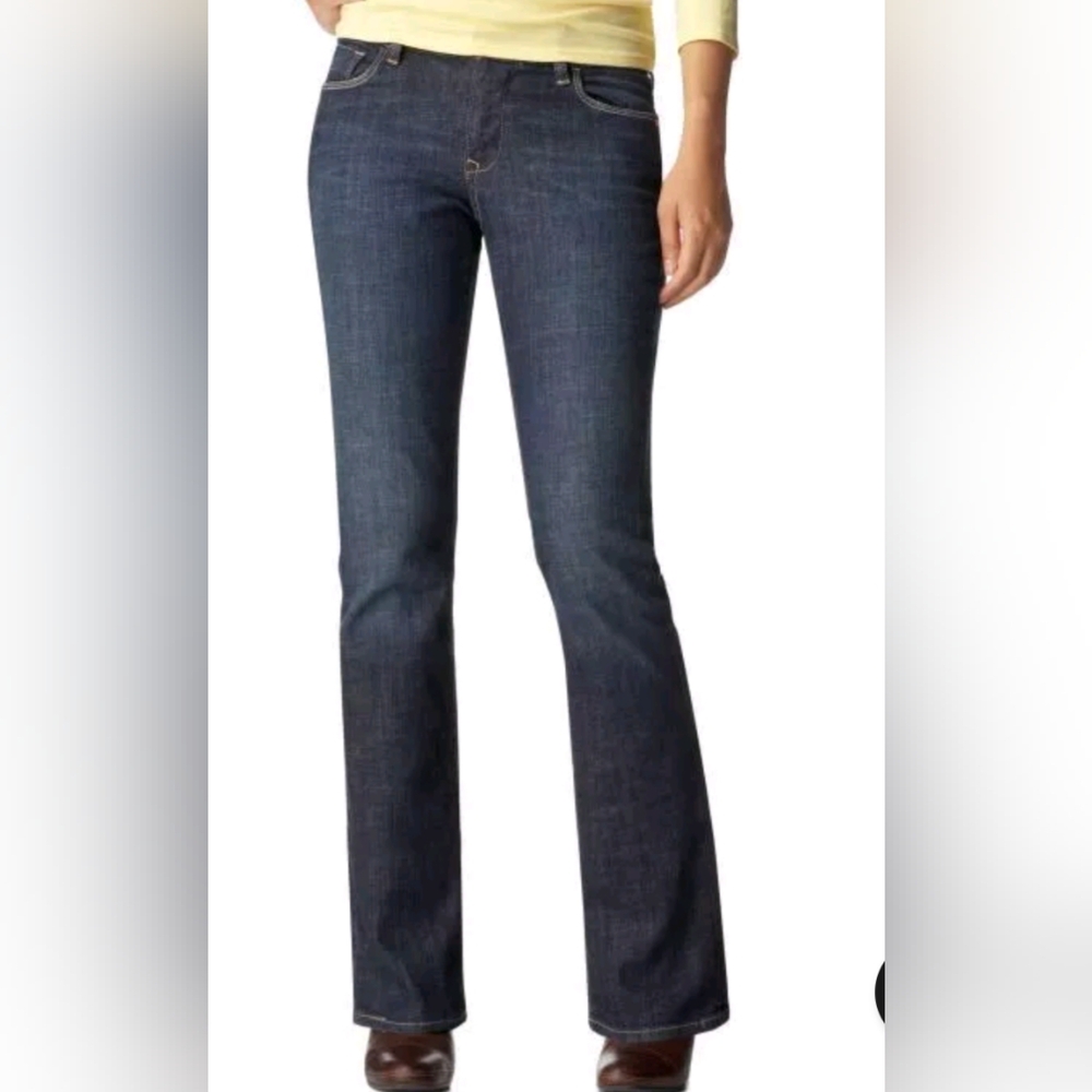 Old Navy 6 Dark Denim NEW MidRise  Sweetheart Jeans